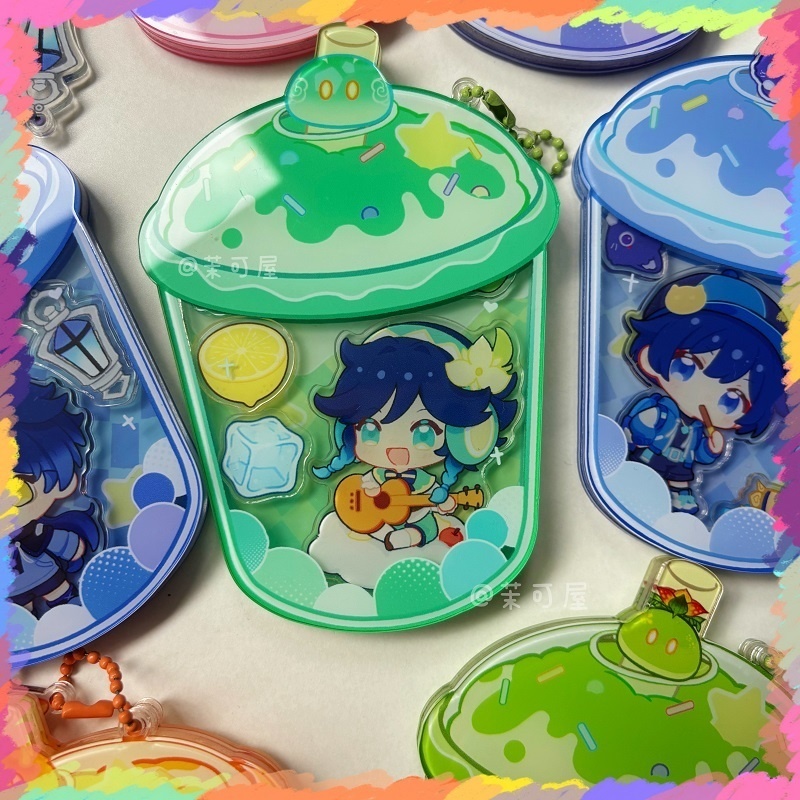 GenshinImpact genshin impact 原神 コロンビーナ フリーナ ウェンティ フリンズ ナヒーダ 雷電将軍 スカラマシュ マーヴィカ アクリルキーホルダー