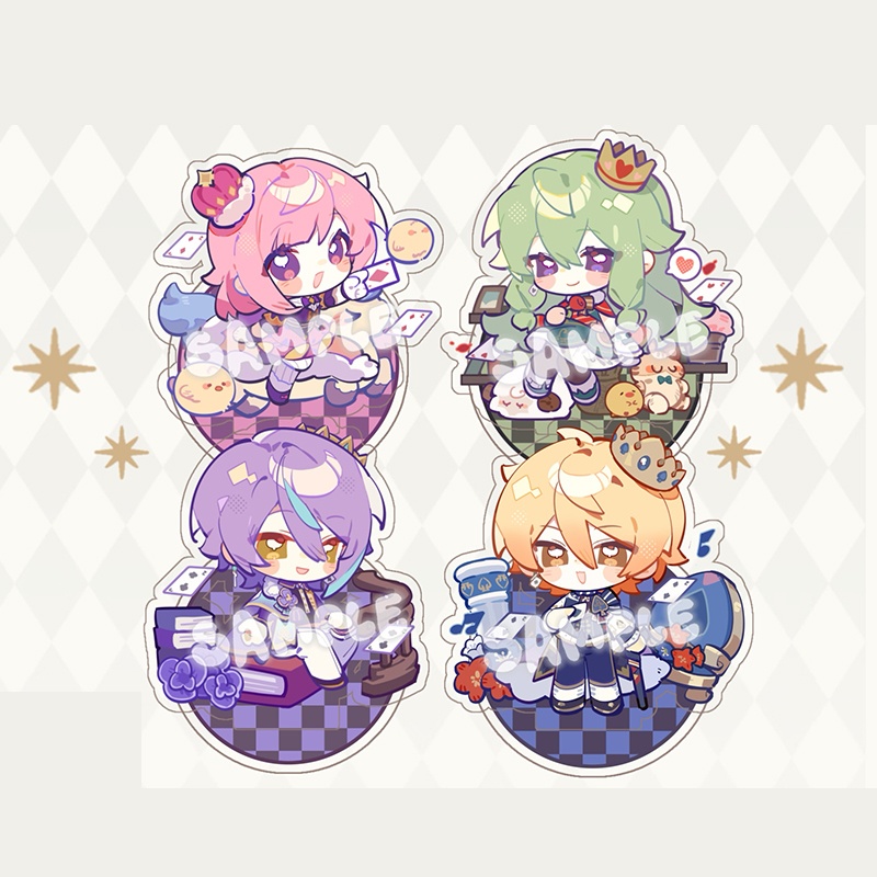 プロジェクトセカイ プロセカ 神代類 天馬司 鳳えむ 草薙寧々 アクリルスタンド アクリルキーホルダー 缶バッジ