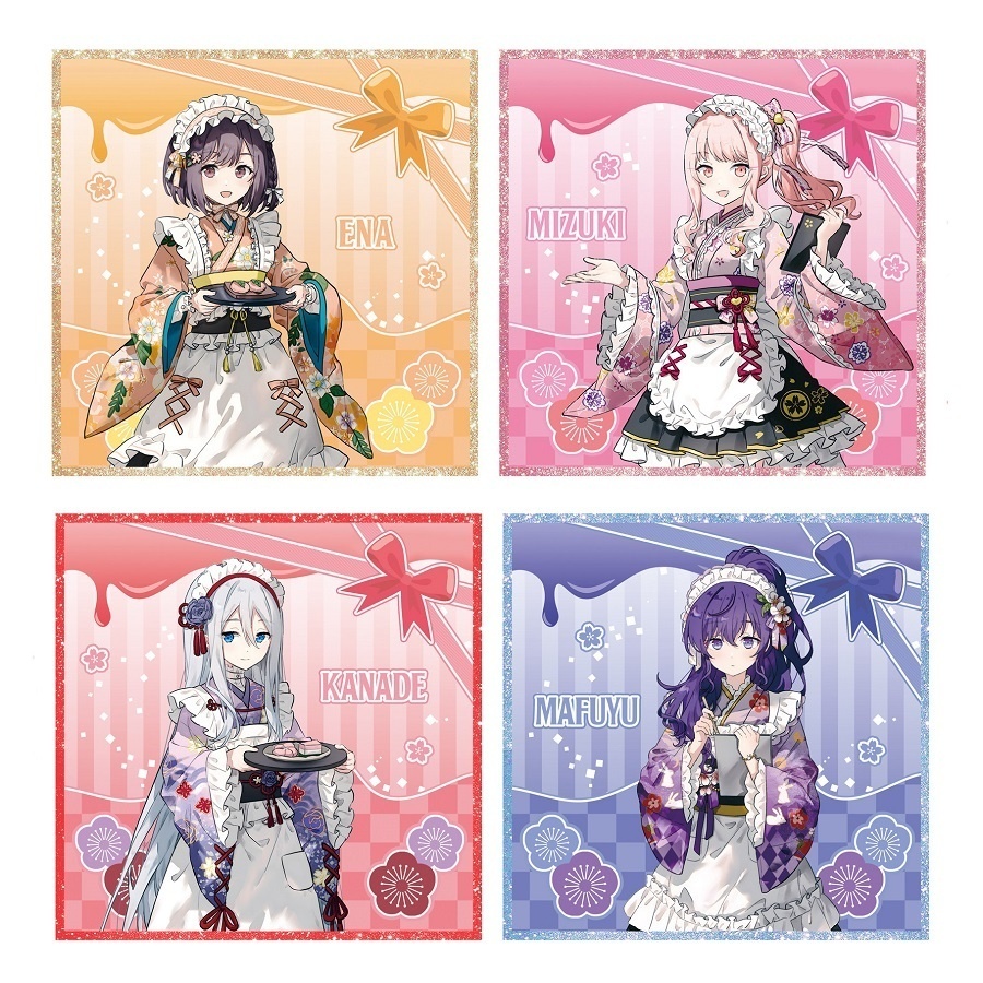 プロジェクトセカイ プロセカ 東雲絵名 宵崎奏 暁山瑞希 朝比奈まふゆ アクリルスタンド 色紙 アクリルコースター ポストカード