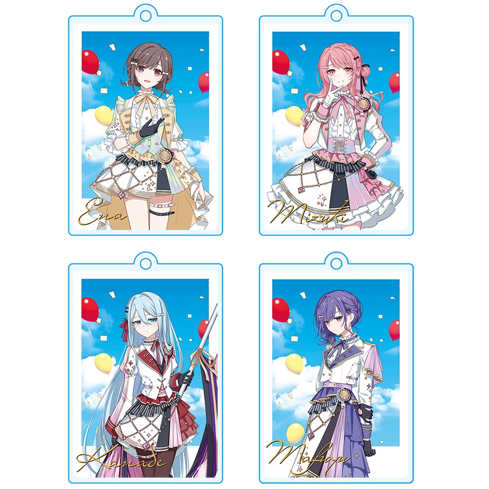 プロジェクトセカイ プロセカ 東雲絵名 宵崎奏 暁山瑞希 朝比奈まふゆ アクリルスタンド アクリルキーホルダー