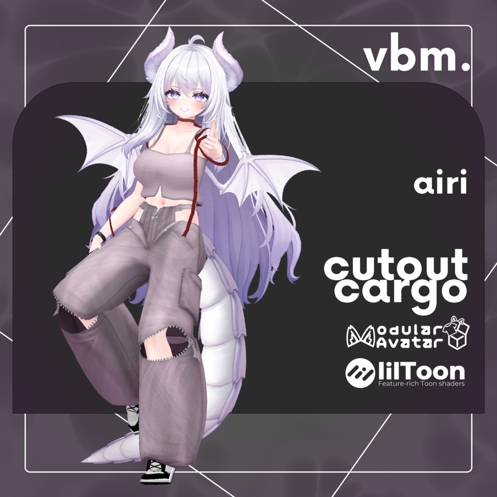 【9アバター対応】cutout cargo 【MA】