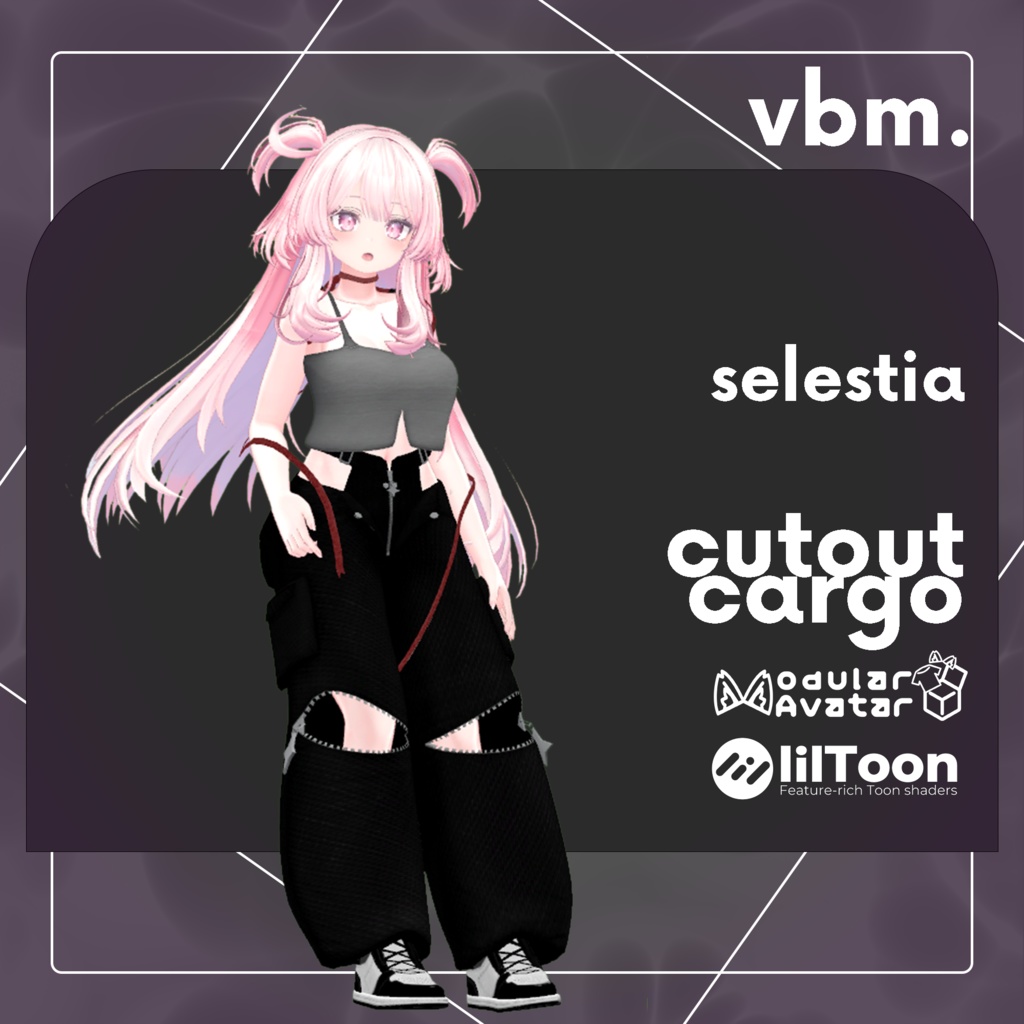 【9アバター対応】cutout cargo 【MA】