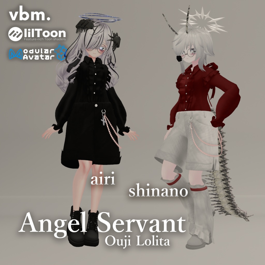 【12アバター対応】Angel Servant - Ouji Lolita【MA】