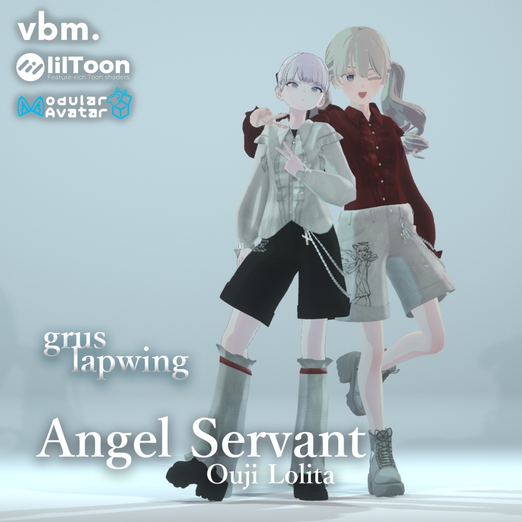 【12アバター対応】Angel Servant - Ouji Lolita【MA】