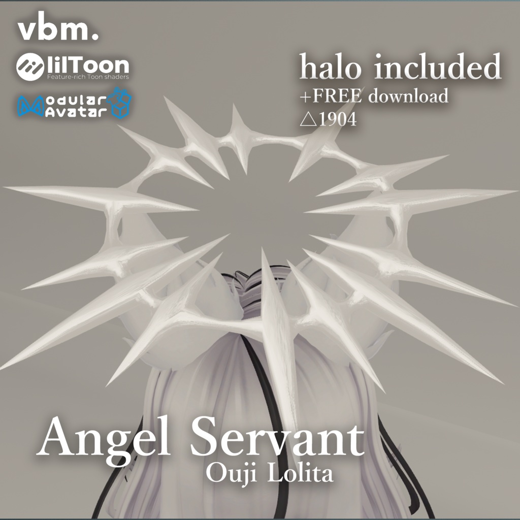 【12アバター対応】Angel Servant - Ouji Lolita【MA】