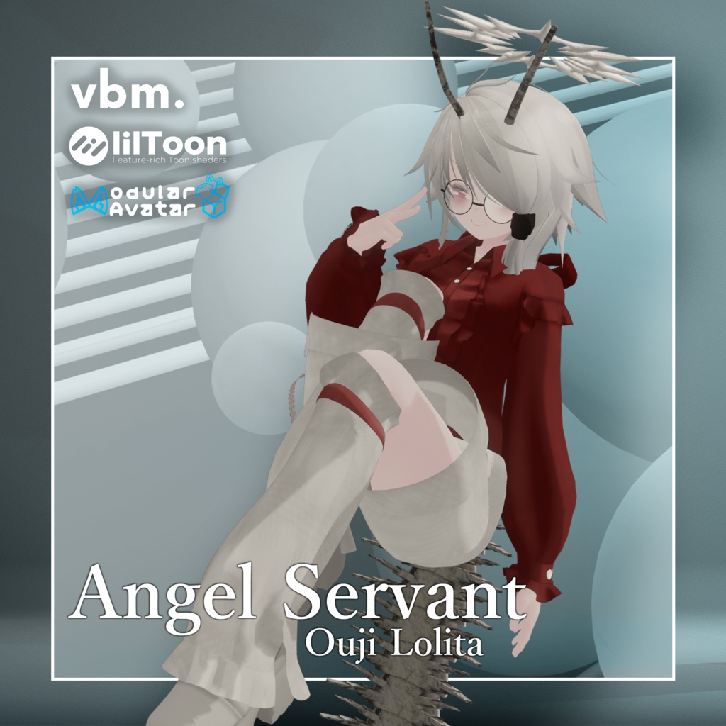 【12アバター対応】Angel Servant - Ouji Lolita【MA】