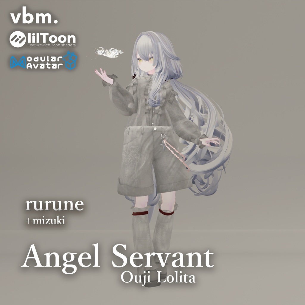 【12アバター対応】Angel Servant - Ouji Lolita【MA】