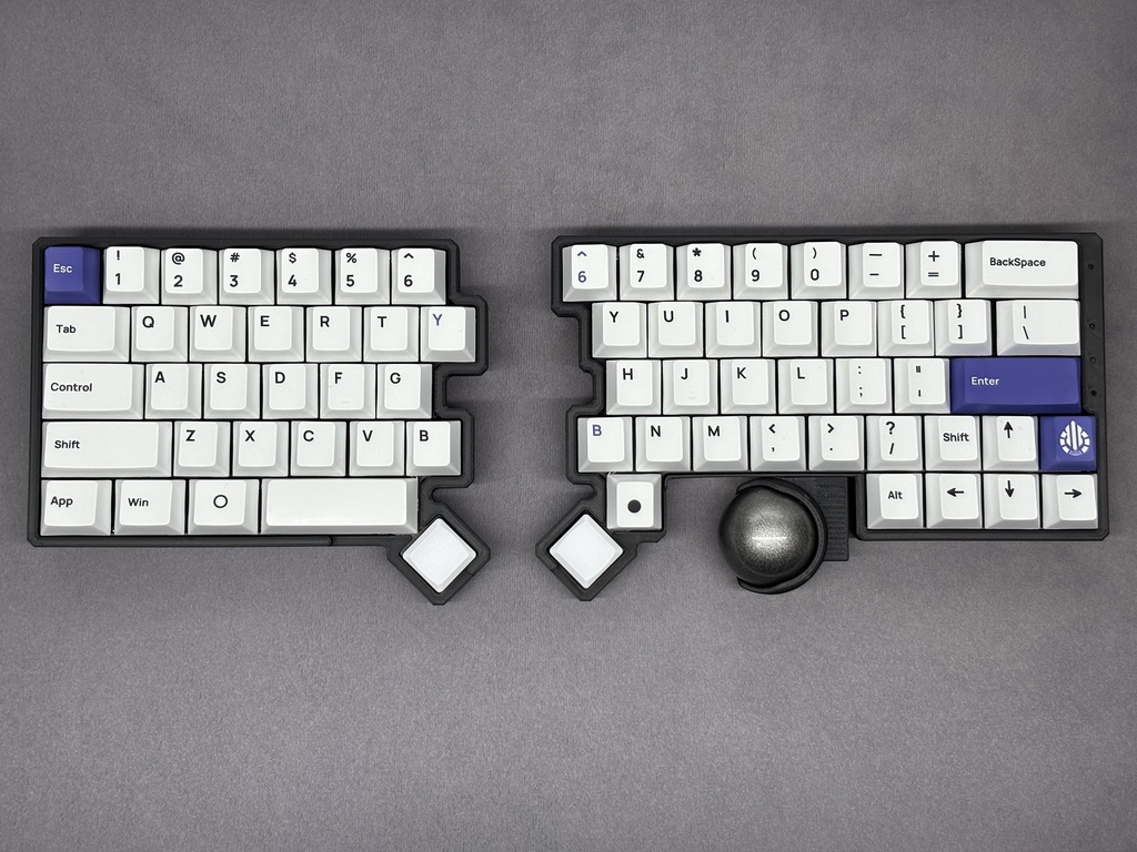 DYA トラックボール付き分割キーボードキット