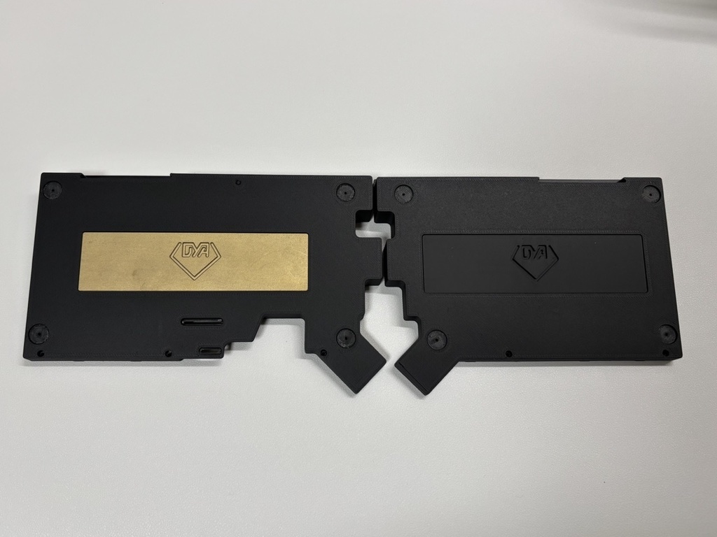 DYA2 トラックボール・タッチセンサー付き無線分割キーボードキット