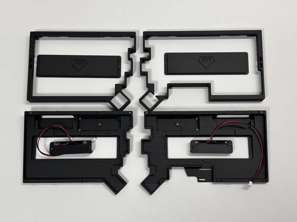 DYA2 トラックボール・タッチセンサー付き無線分割キーボードキット