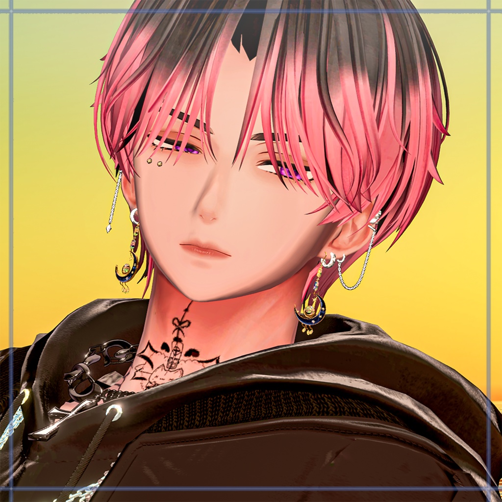 【水瀬(Minase)専用】 Makeup Texture + Simple Black Eye Texture