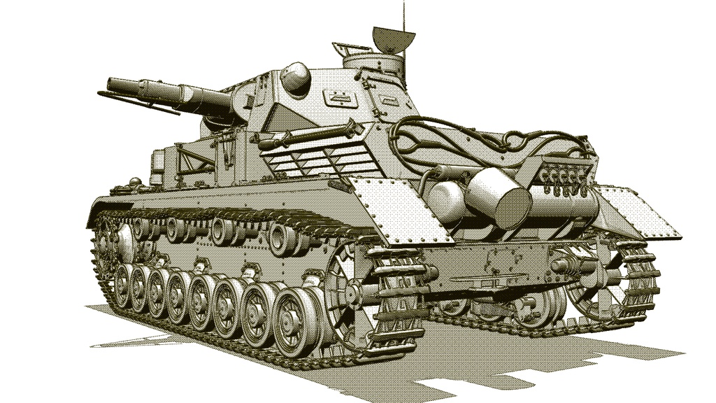Iv号戦車a型 Clipstudiopaint 3dデータ仕様 Mindvue Booth
