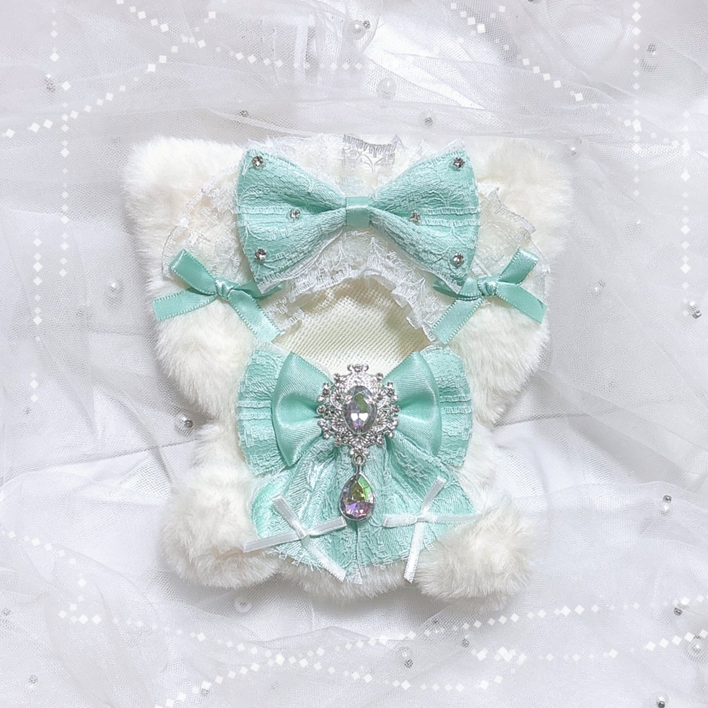 おすわりぬい服 10cm ねこ