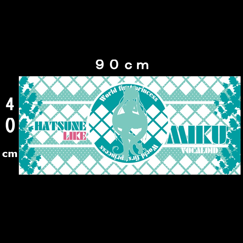 マウスパッド (大きいサイズ) 90×40cm デスクマット アニメ ゲーム ロリ エロ 初音ミク ボカロ