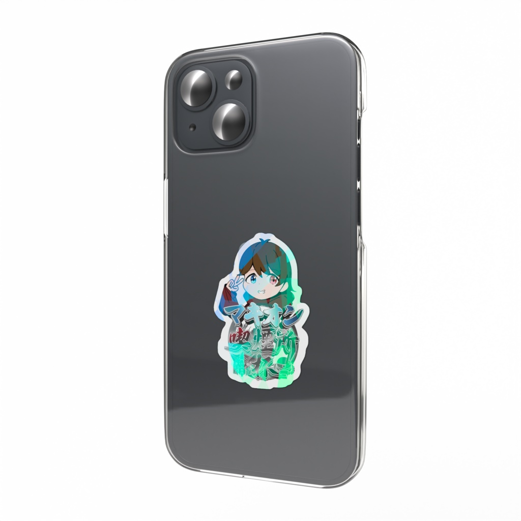 ホログラムスマホステッカー