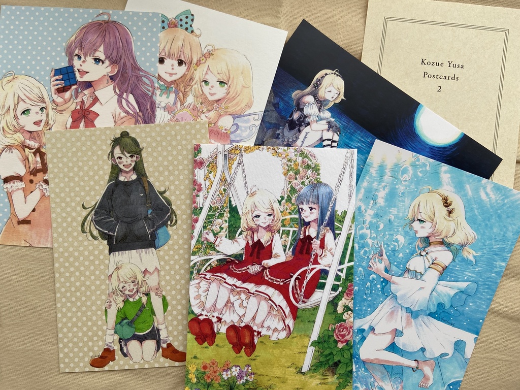 ポストカードセット・遊佐こずえ