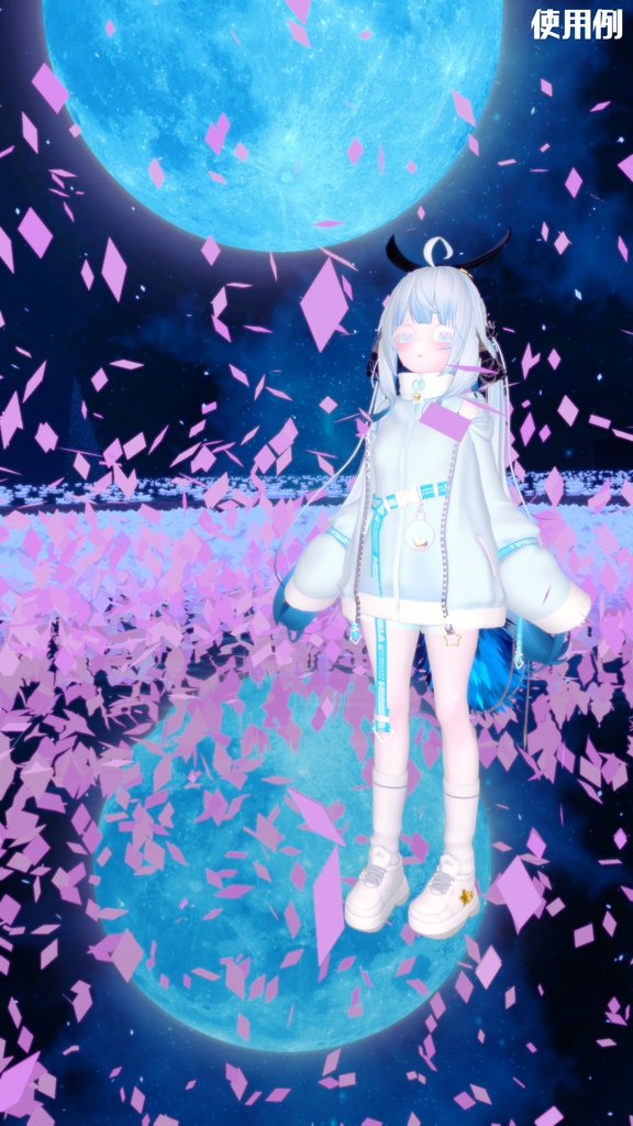 舞夜専用ゆめかわ星瞳孔テクスチャ