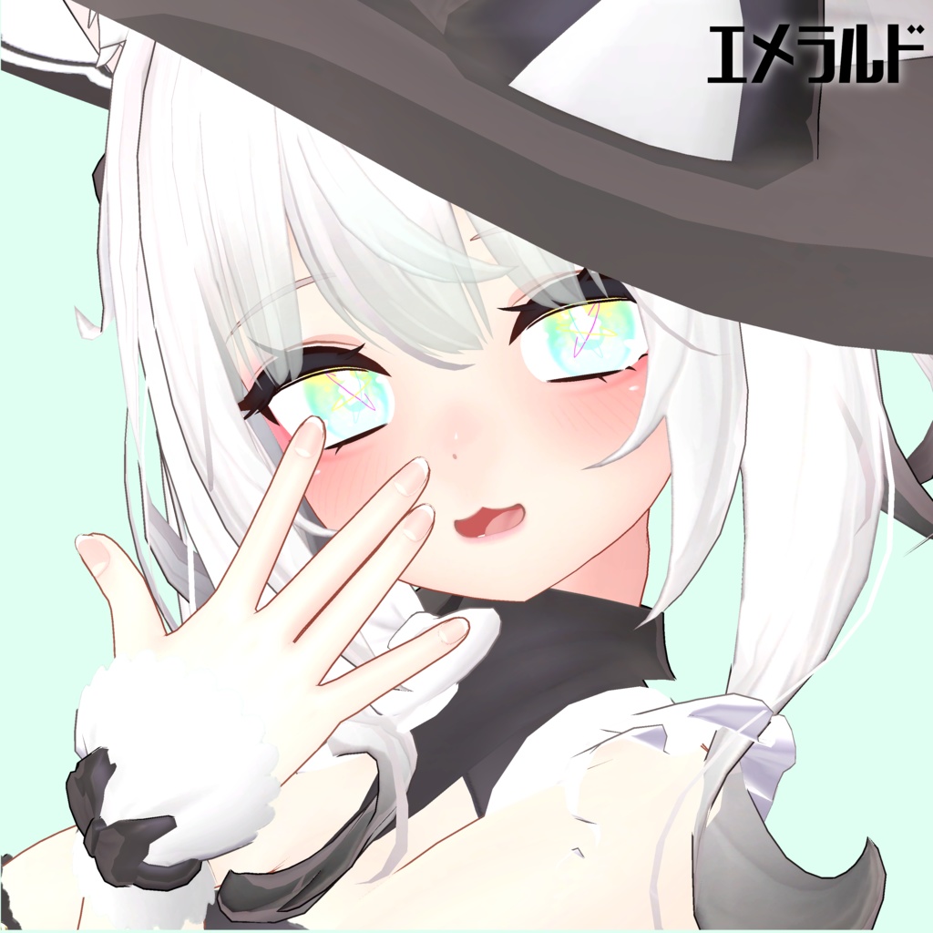 舞夜専用ゆめかわ星瞳孔テクスチャ