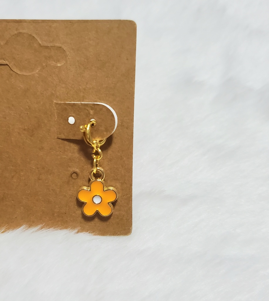 10cm レトロ花柄襟シャツ