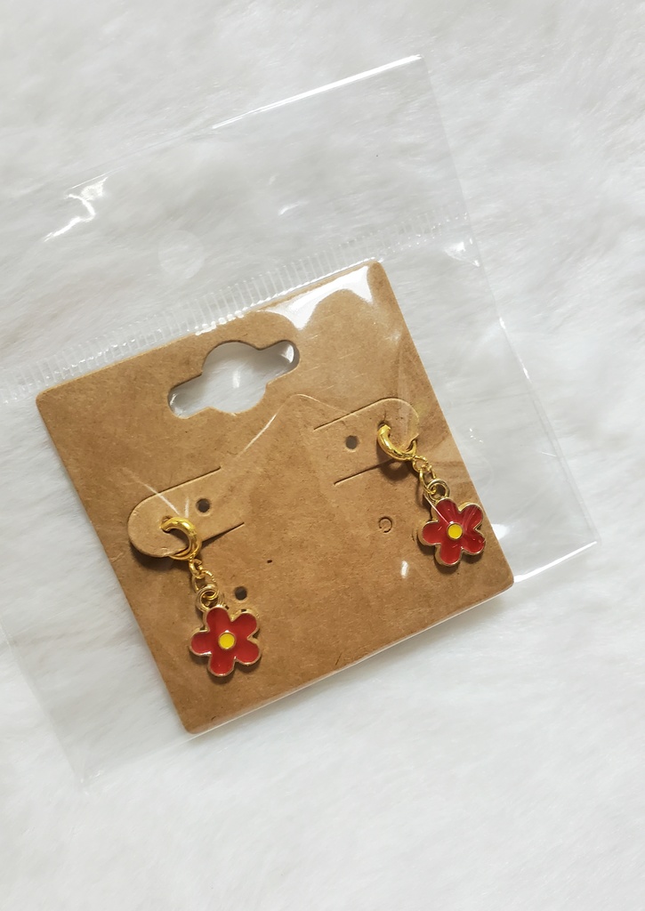 ぬい用小花のイヤリング