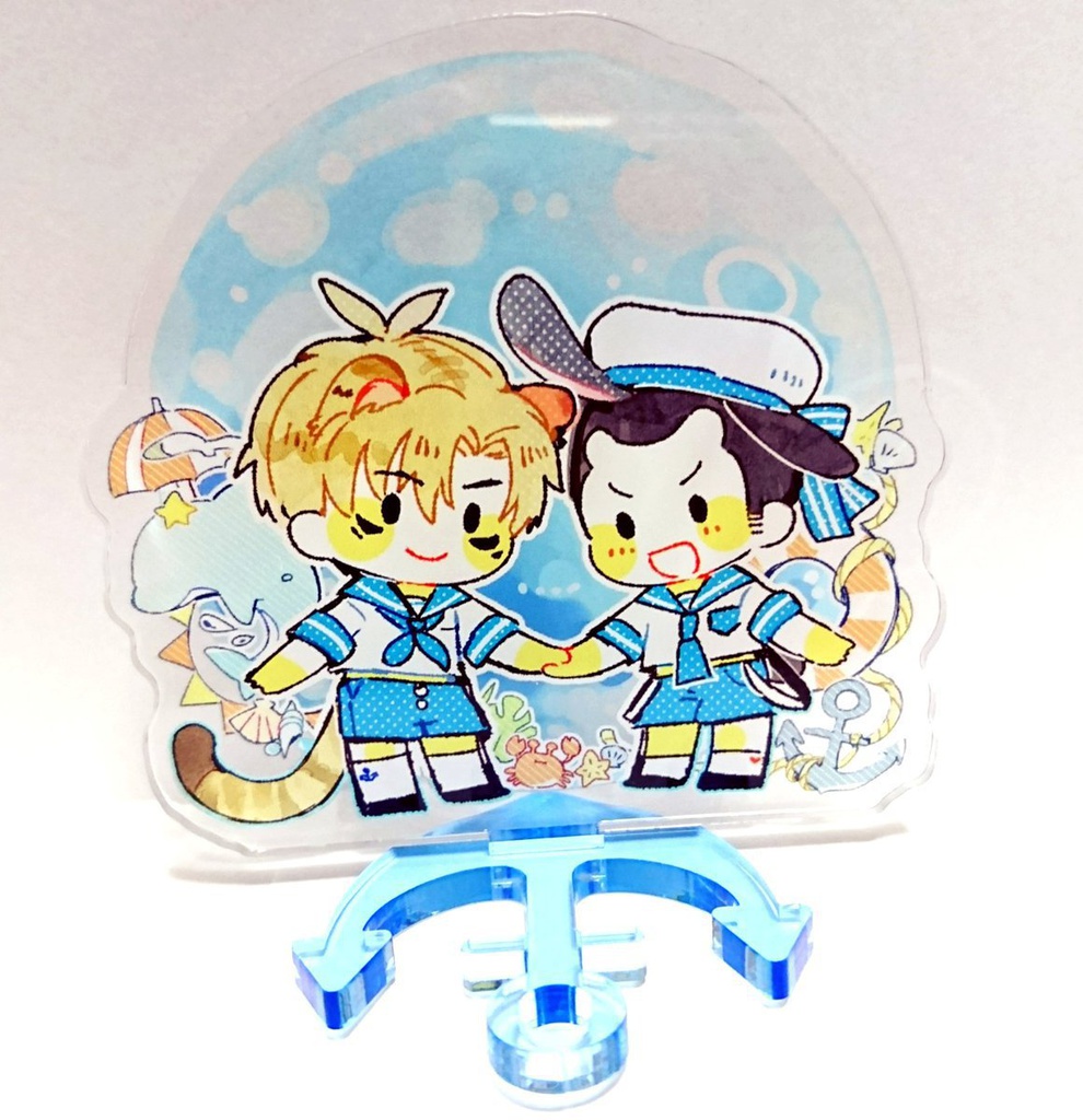 サエ剣アクリルスタンド（ケモミミ+水兵）