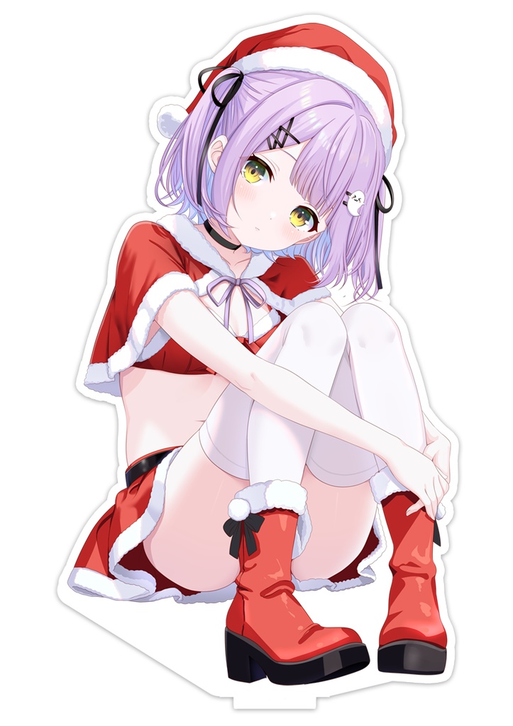 紫宮るな C107 アクリルスタンド サンタ