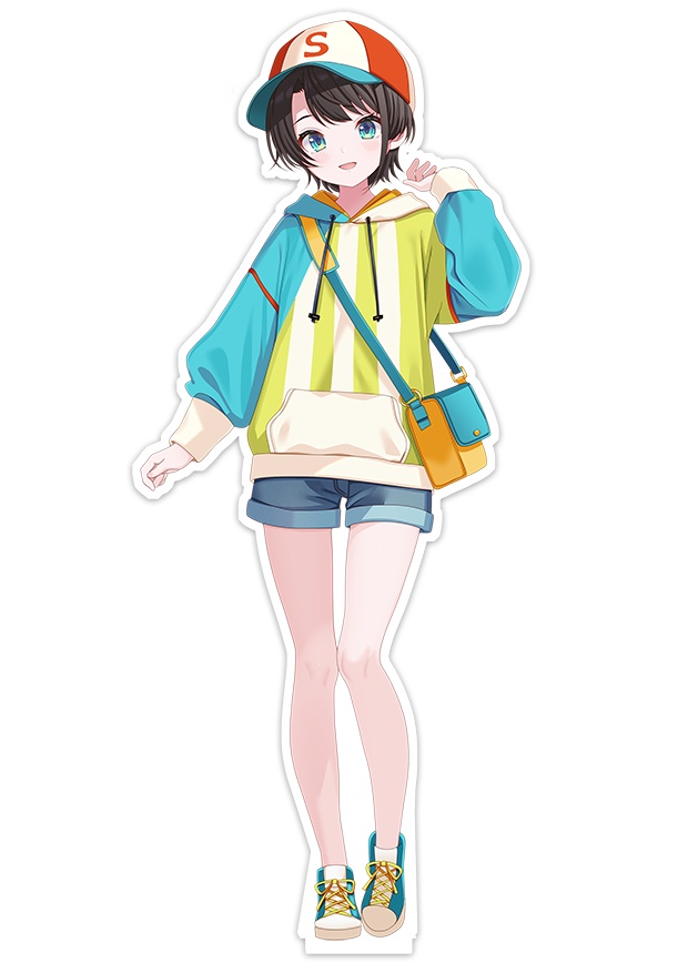 大空スバル アクリルフィギュア 私服 ホロケット16th