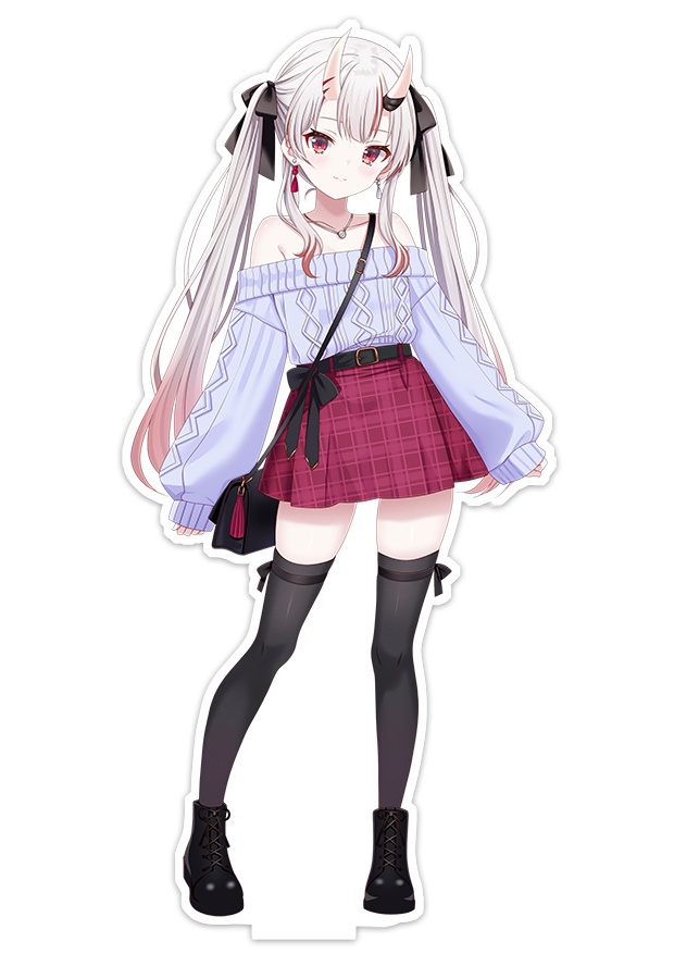 百鬼あやめ アクリルフィギュア 私服 ホロケット16th