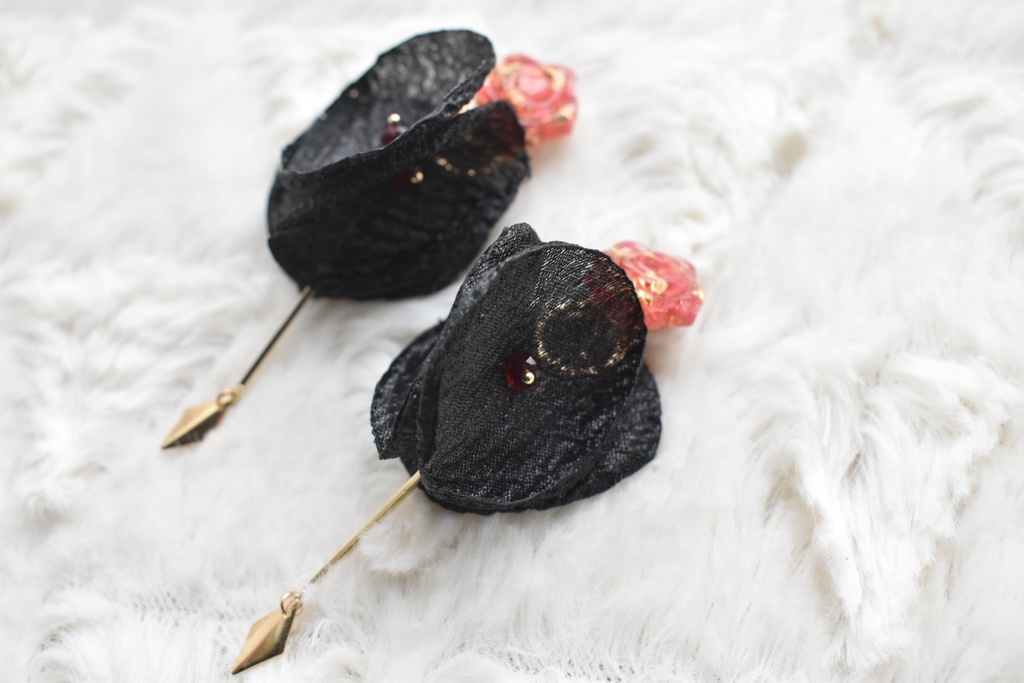 刀剣乱舞【加州清光】イメージアクセサリー(ピアス/イヤリング)