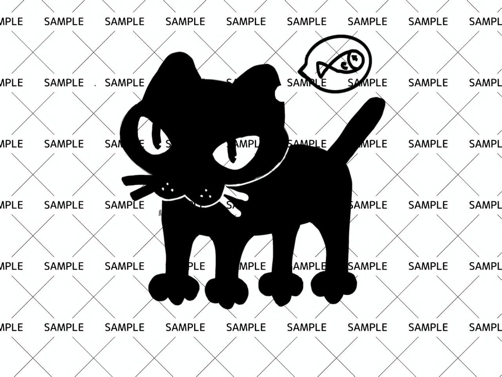 魚が欲しい猫