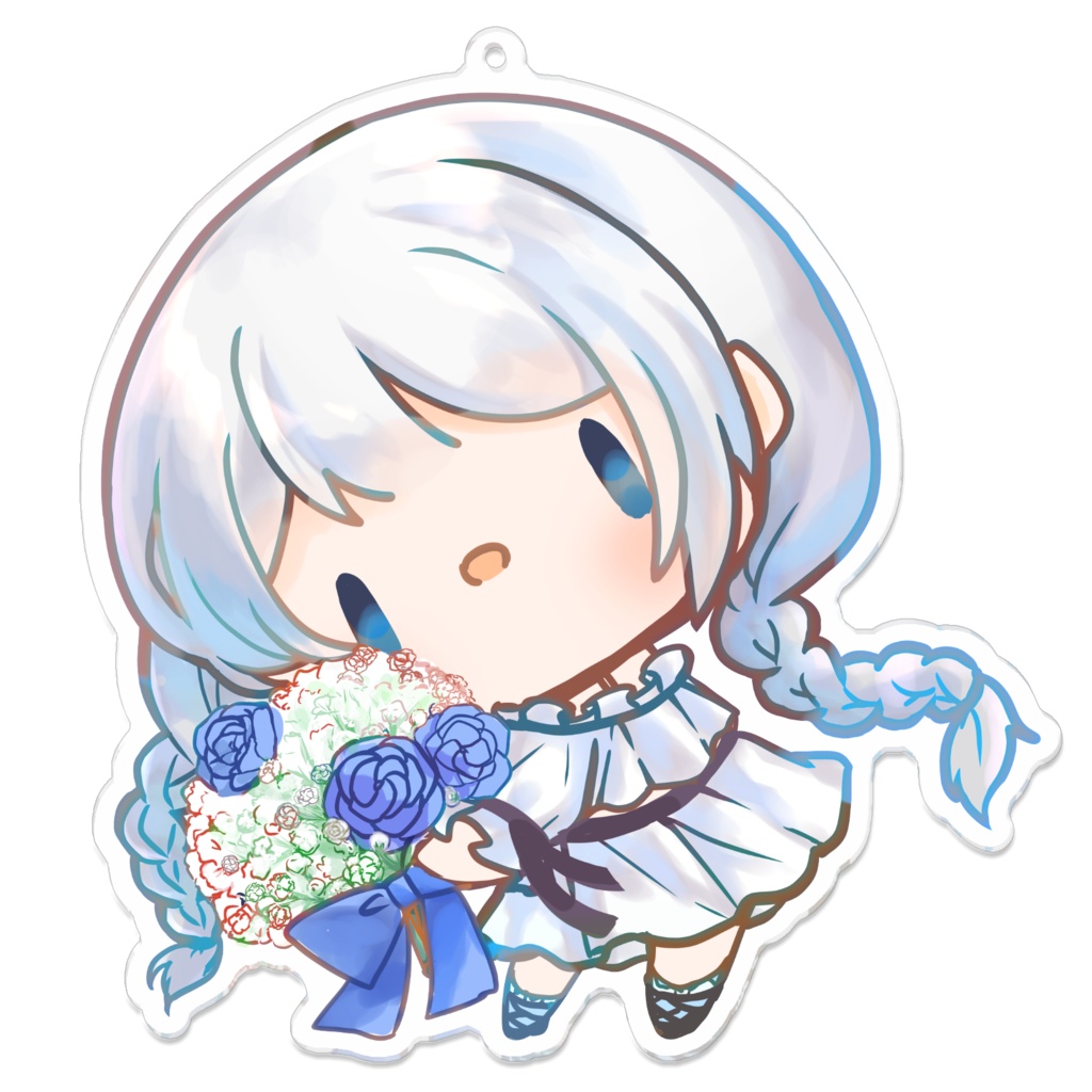 花霞沙知 アクリルキーホルダーver1【2022誕生日記念】