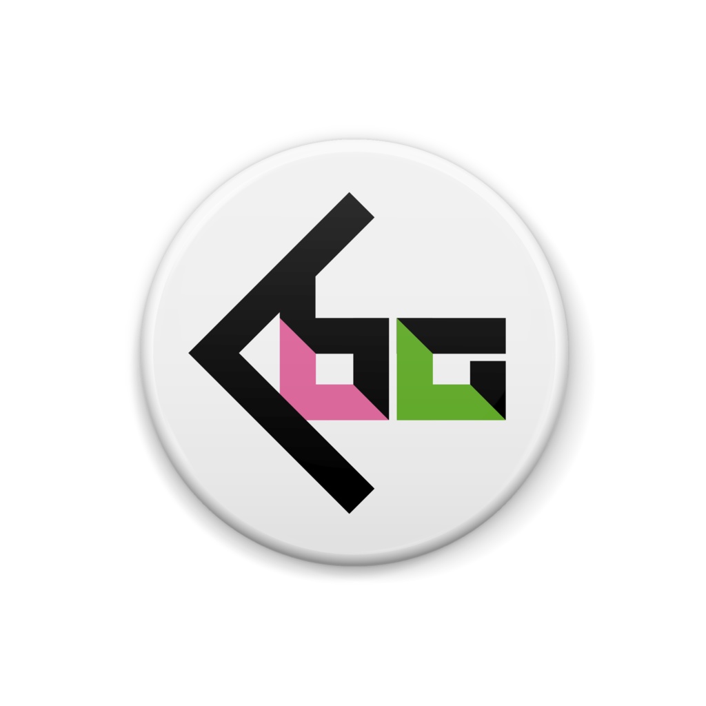 AmaebiGamingロゴ缶バッチ