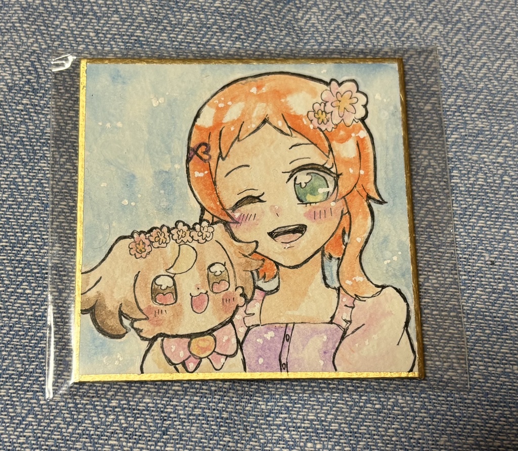 色紙・原画イラスト