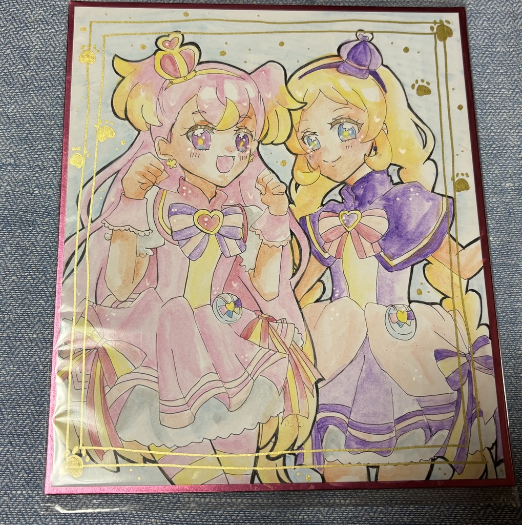 色紙・原画イラスト
