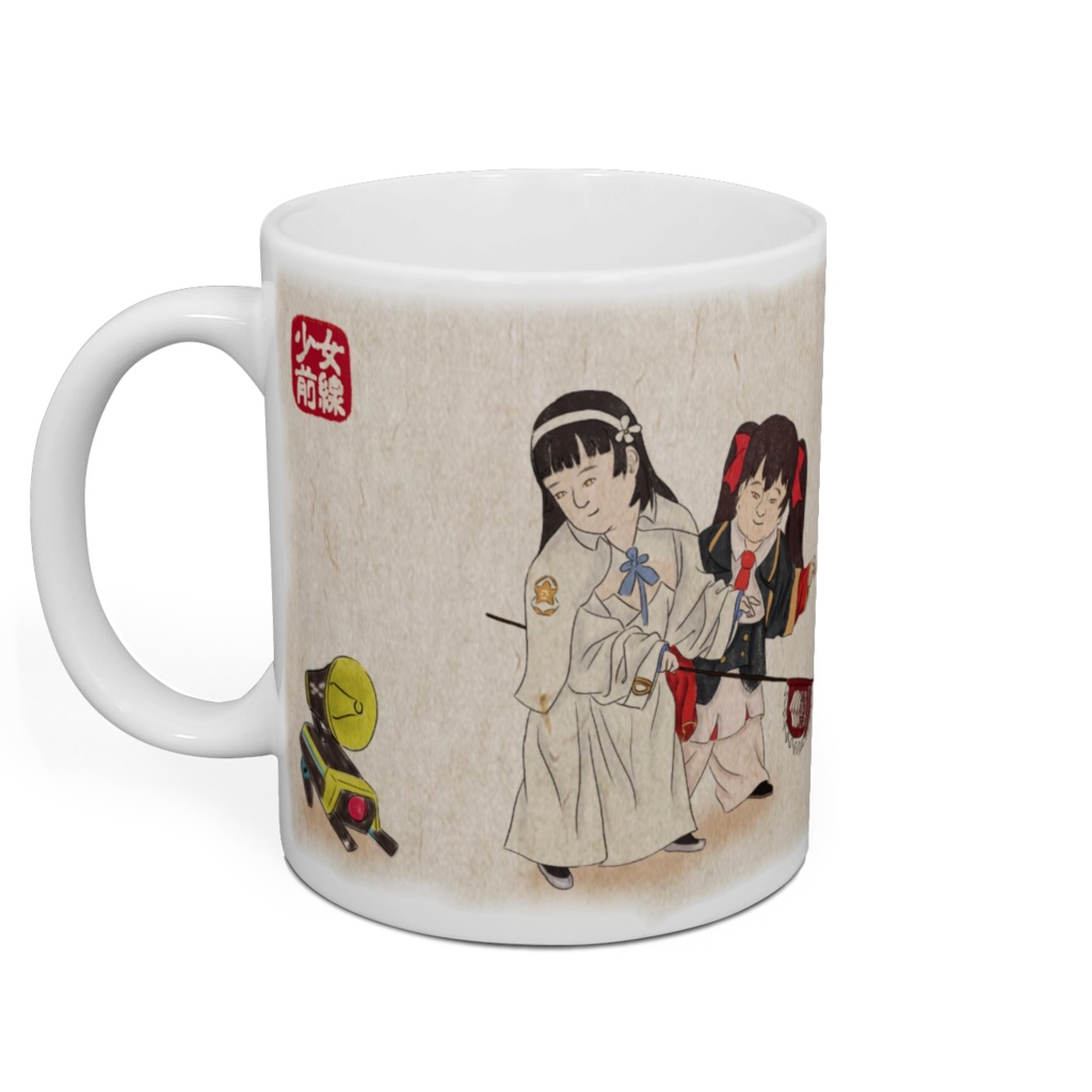 東洋画 - ドルフロマグカップ