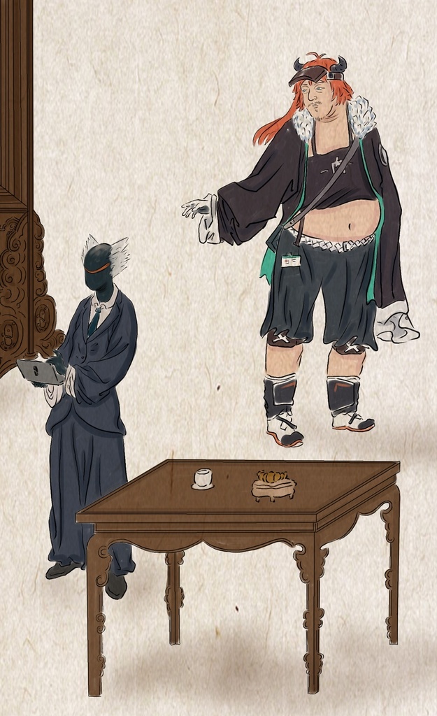 Penguin Logistics - 琴碁圖屛風