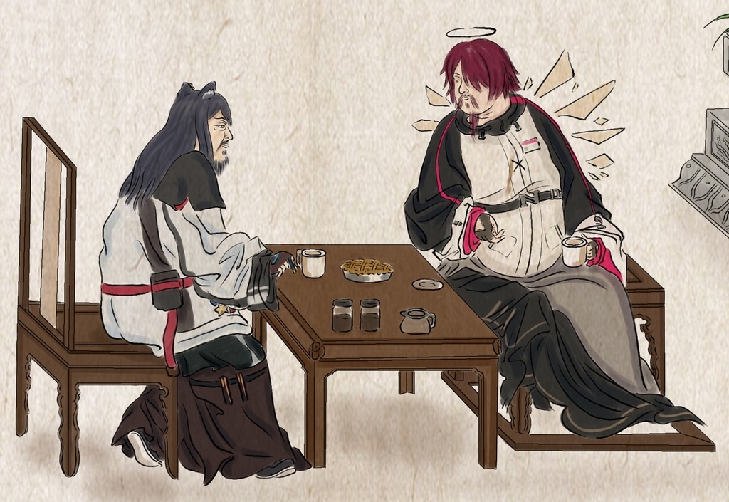 Penguin Logistics - 琴碁圖屛風