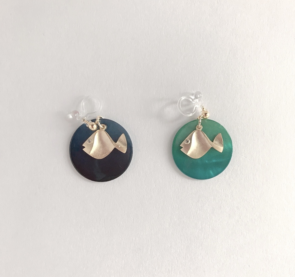 おさかな(海)イヤリングorピアス