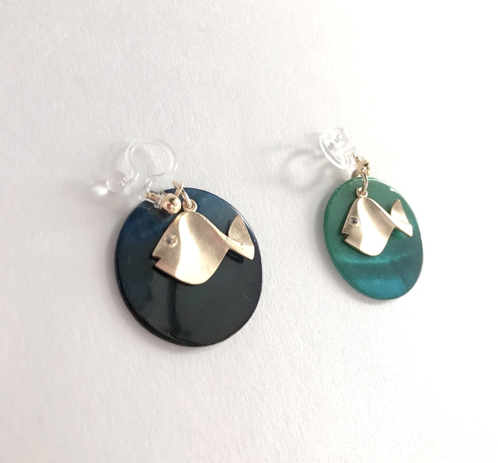 おさかな(海)イヤリングorピアス