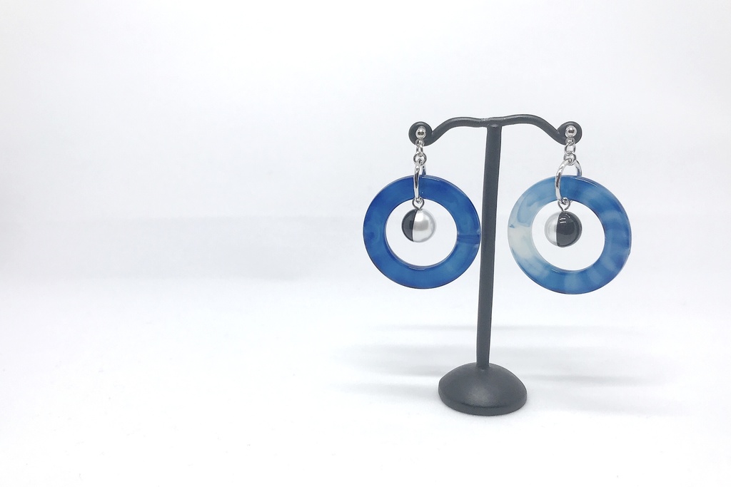 アクアリングイヤリング*ピアス*