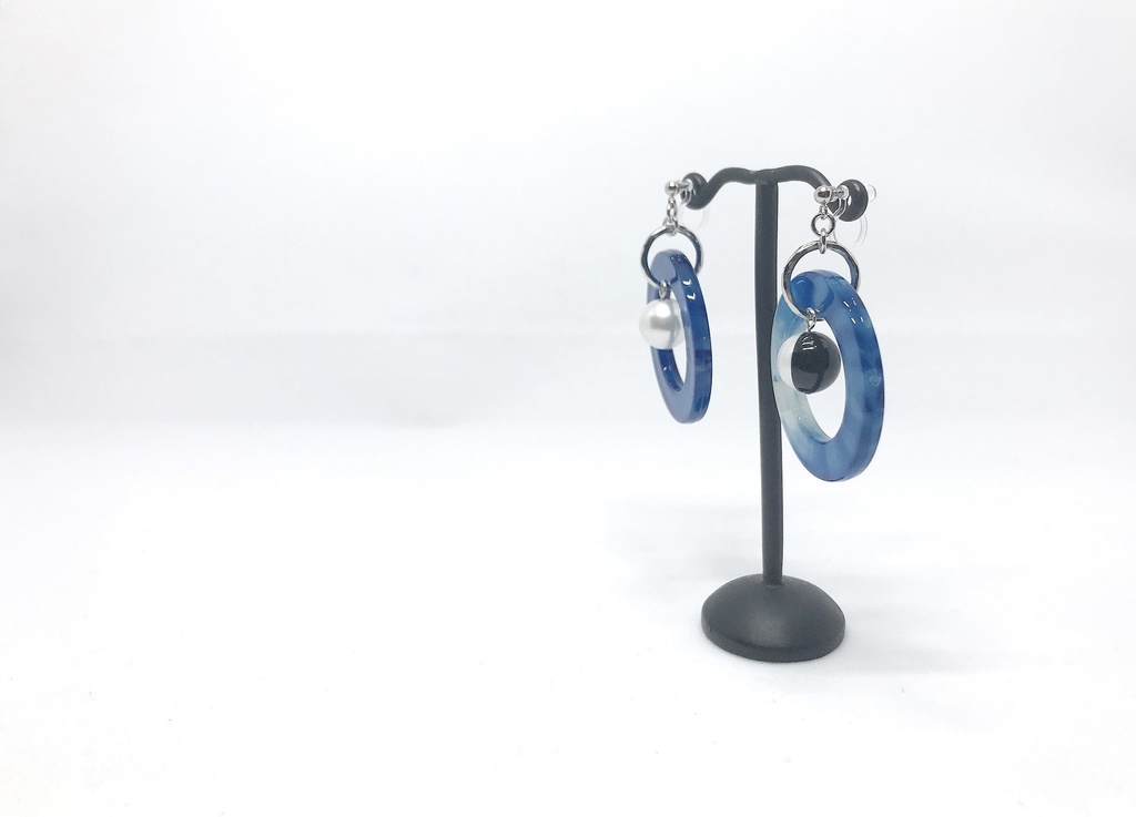 アクアリングイヤリング*ピアス*
