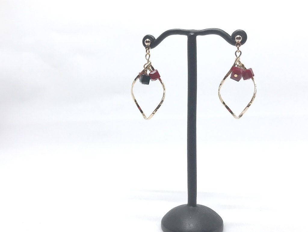 かろやかフープイヤリング*ピアス*