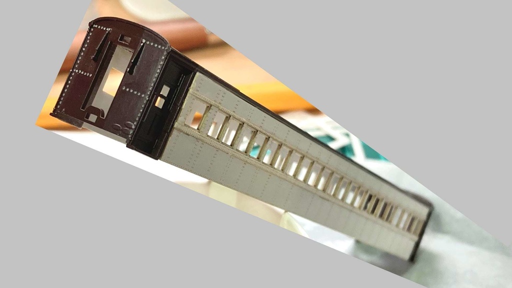 KATOスハ32 ダブルルーフ車(32600形)コンバージョンキット