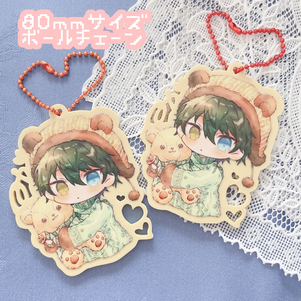 テディベアみかちゃん♡アクキー