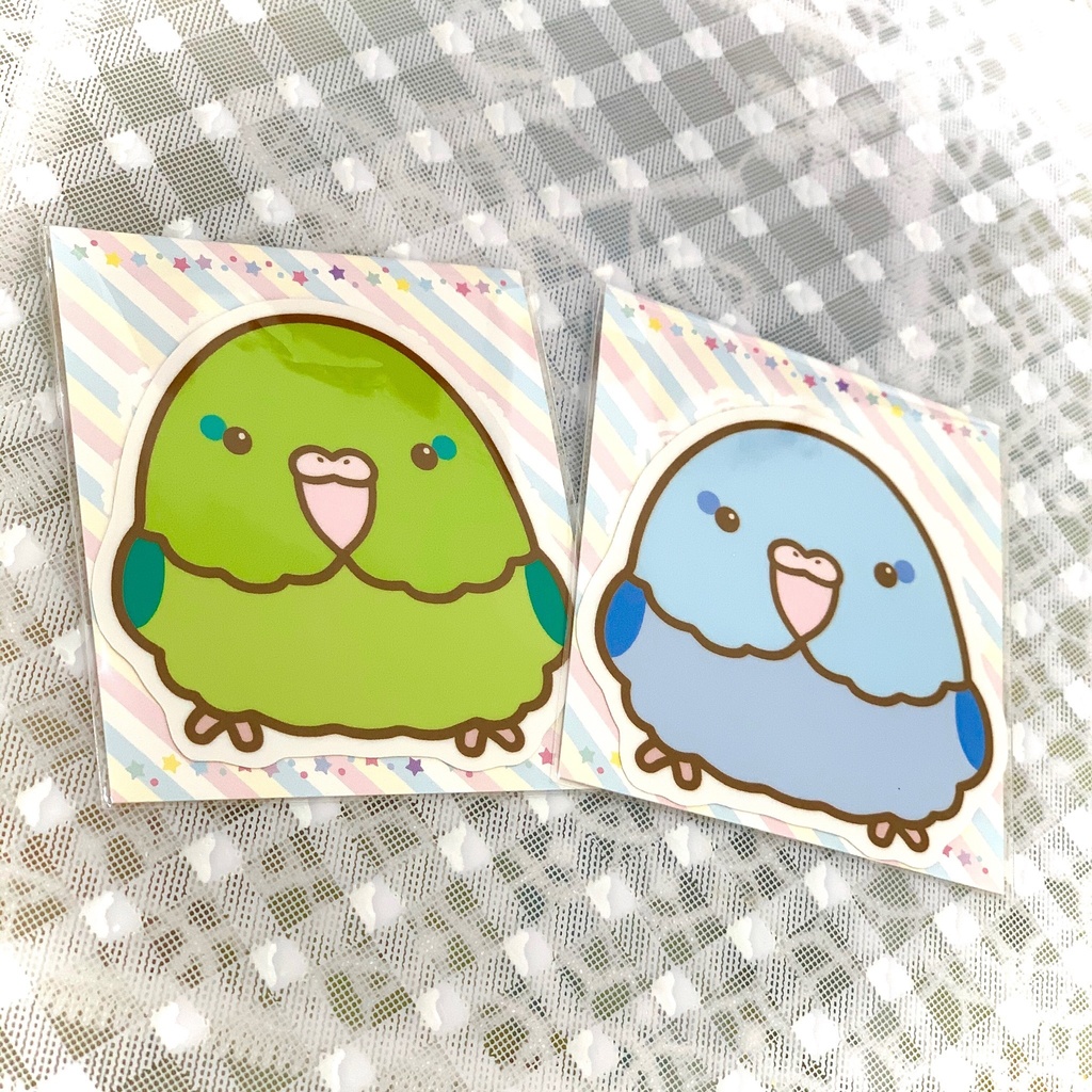 マメルリハ・耐水ステッカー