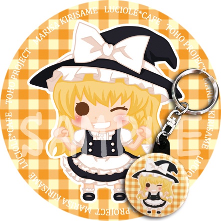 【キーホルダー】東方Project・霊夢・魔理沙・フラン・レミリア