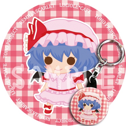 キーホルダー】東方Project・霊夢・魔理沙・フラン・レミリア