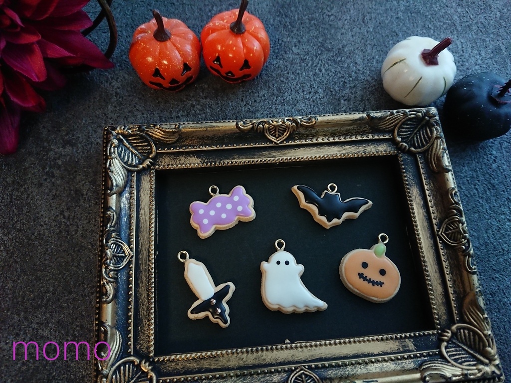 ハロウィンチャーム4点セット