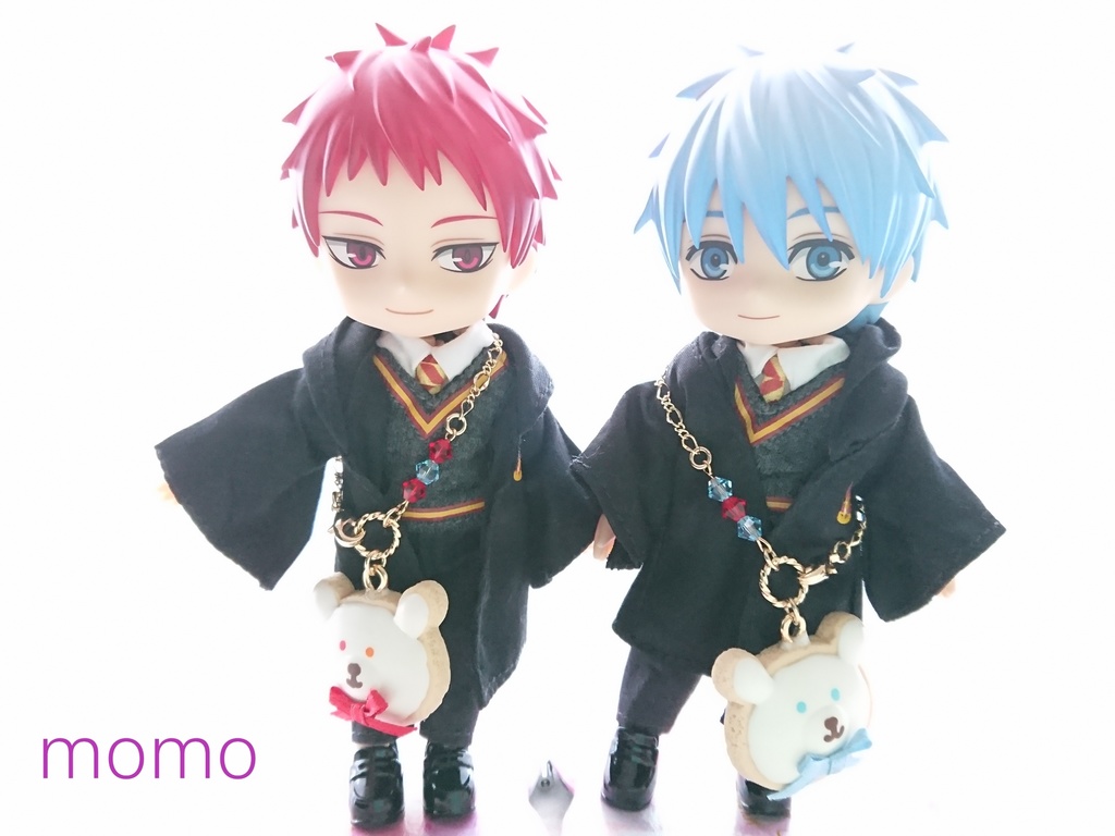 アイシングクッキー風チャーム クマ2つセット