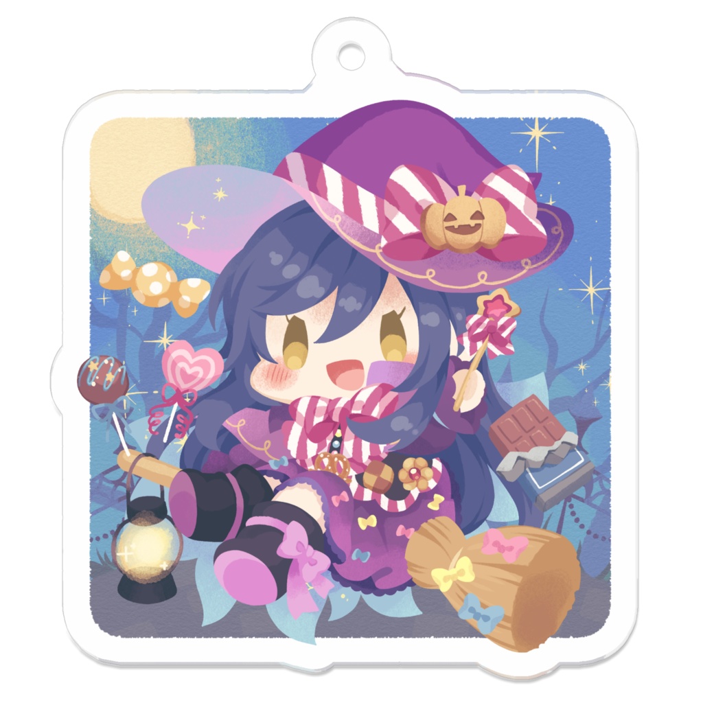 【でさぴあ】ハロウィン魔女っ子スタイルアクキー【魔女っ子】